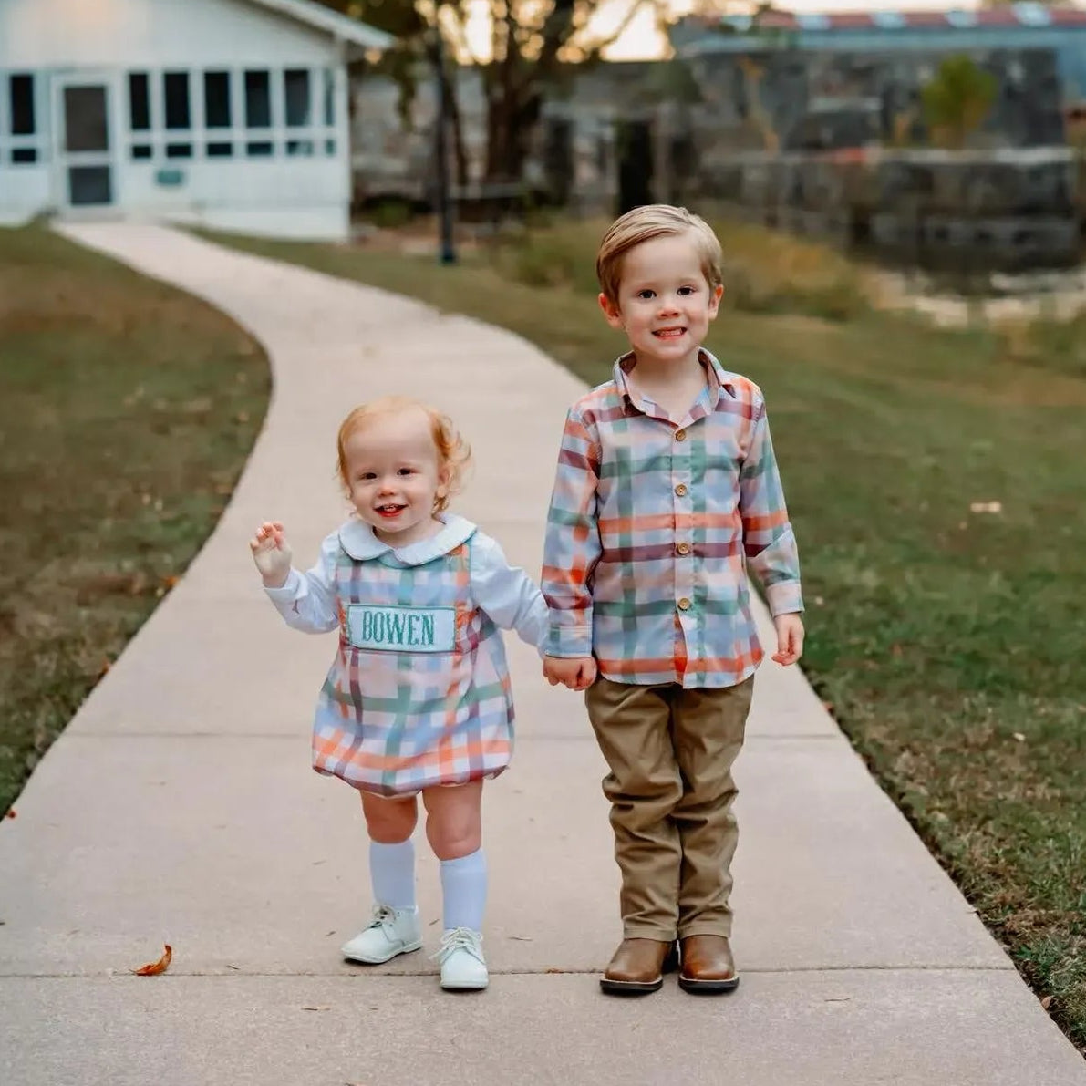 Fall Plaid Button Up Shirt
