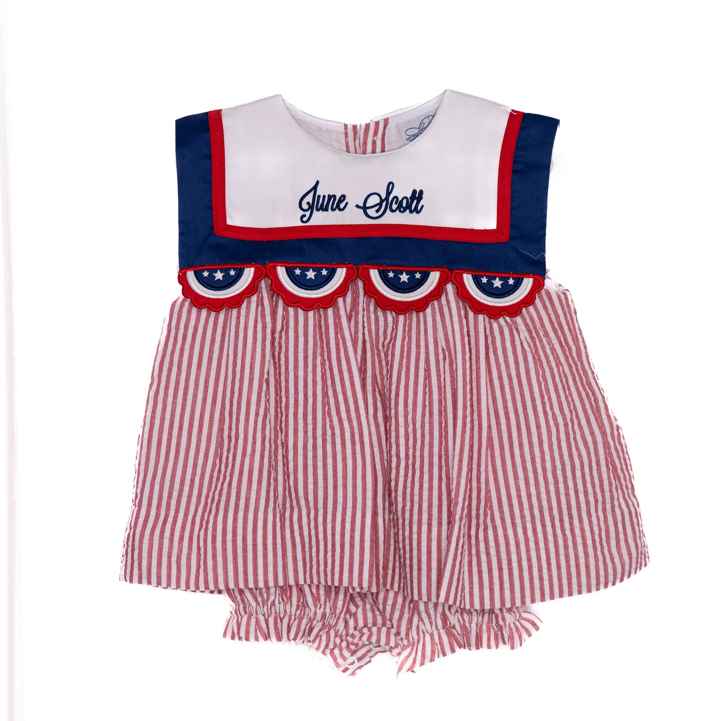 Girls Bunting Bib Skirted Bubble