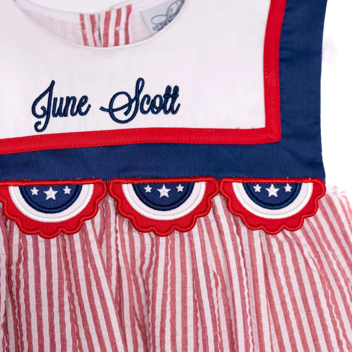 Girls Bunting Bib Skirted Bubble