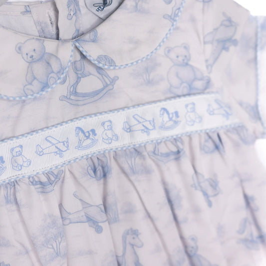 Hudson Toile Ribbon Bubble