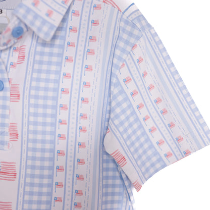 Pastel & Patriotic Polo