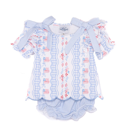 Pastel & Patriotic Diaper Set