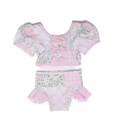 Palmer Patchwork Bows 2PC Swim