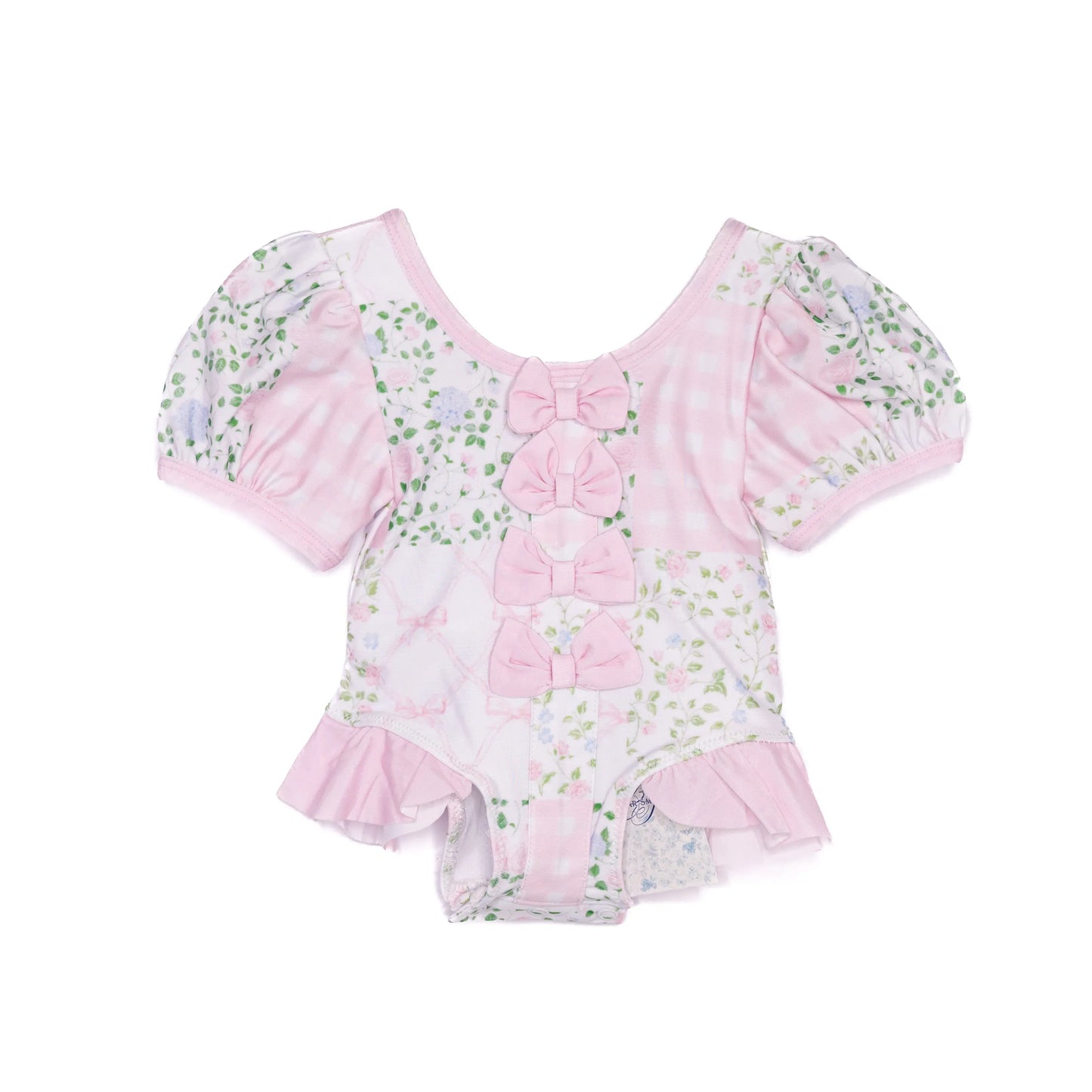 Palmer Patchwork Bows 1PC Swim