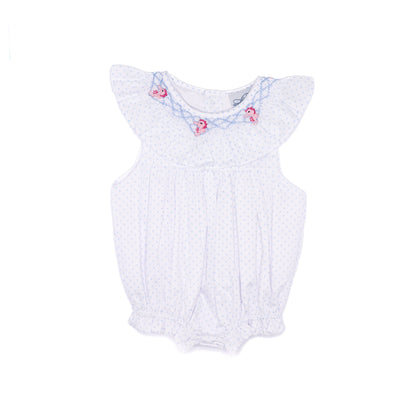 Girls Smocked Seahorses Bubble