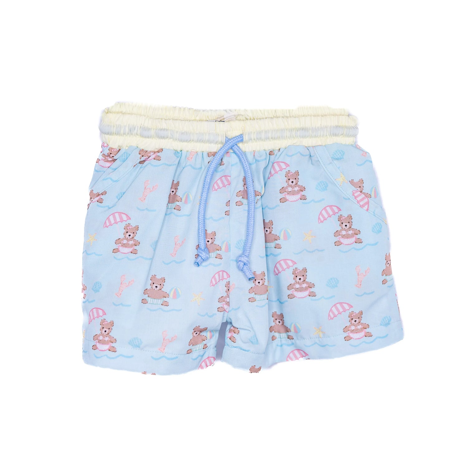 Boys Beach Teddy Bears Swim Trunks