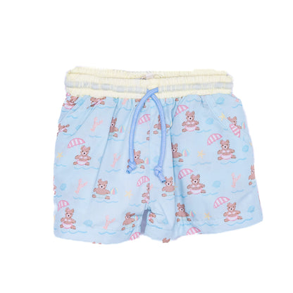 Boys Beach Teddy Bears Swim Trunks