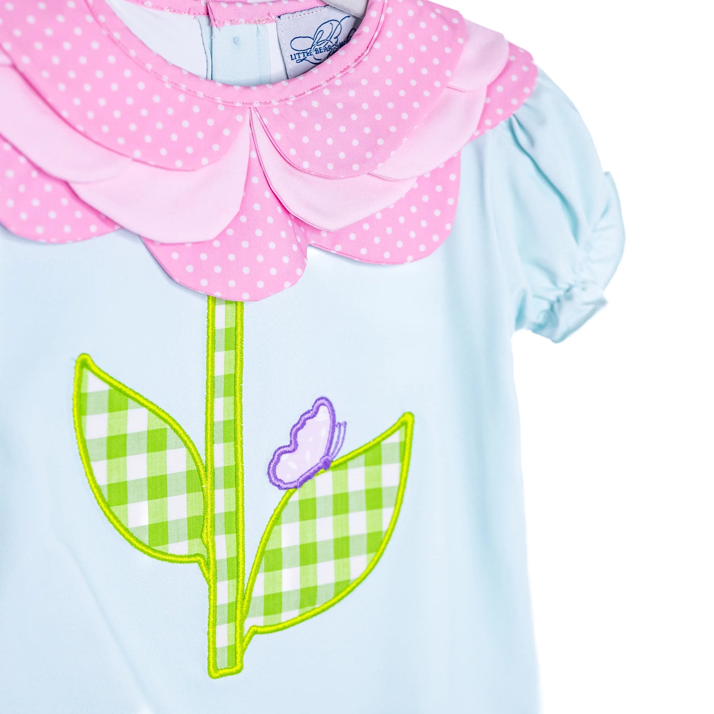 Flower Petals Collar Dress