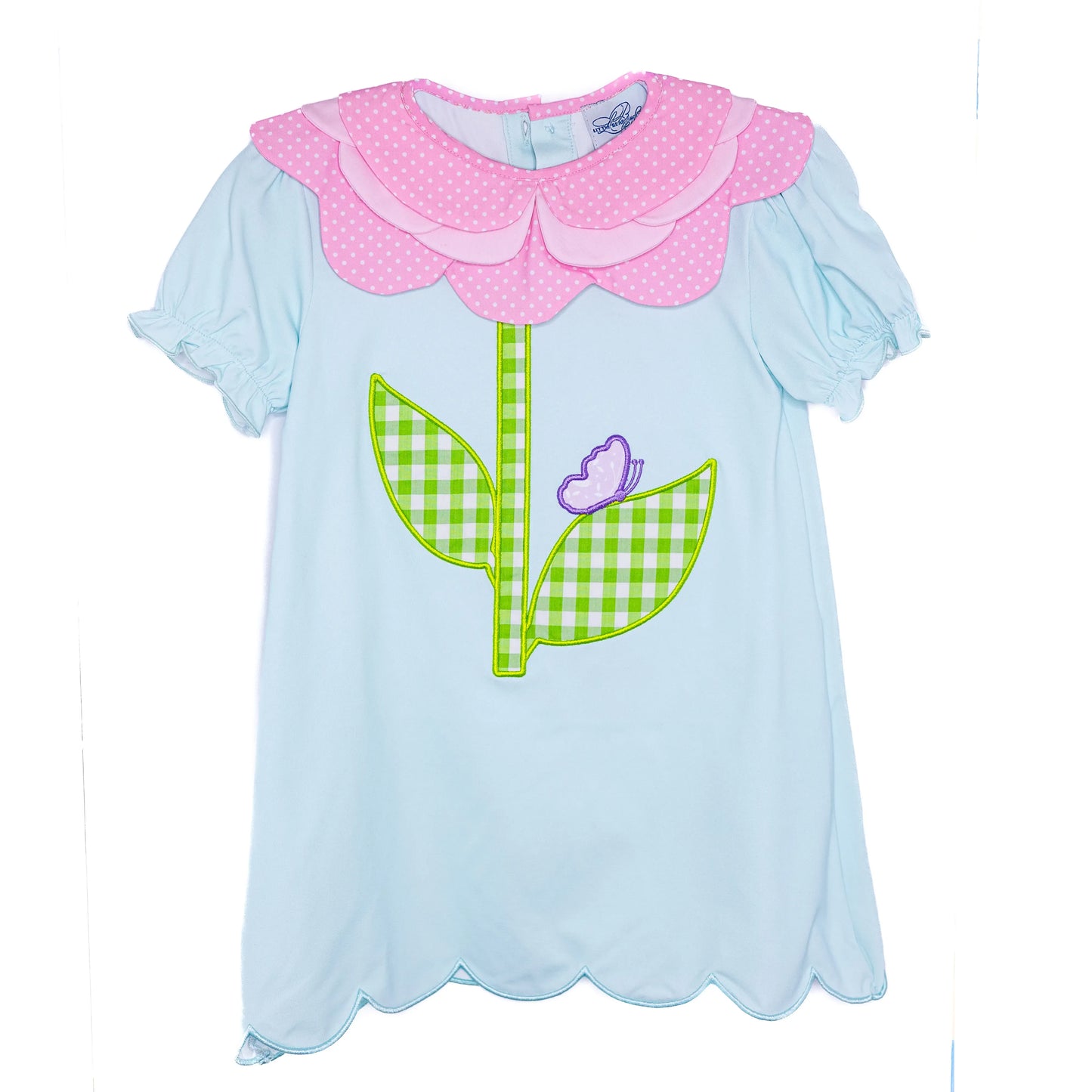 Flower Petals Collar Dress