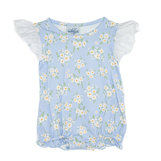 Powder Blue Petals Bubble