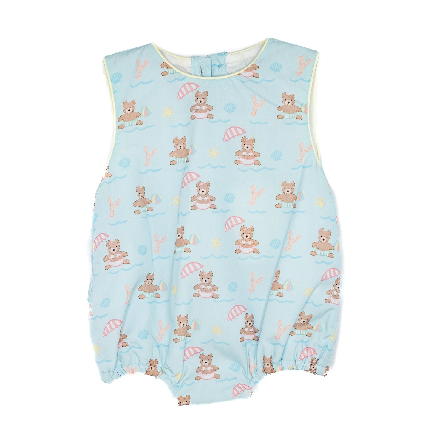 Boys Beach Teddy Bears Bubble