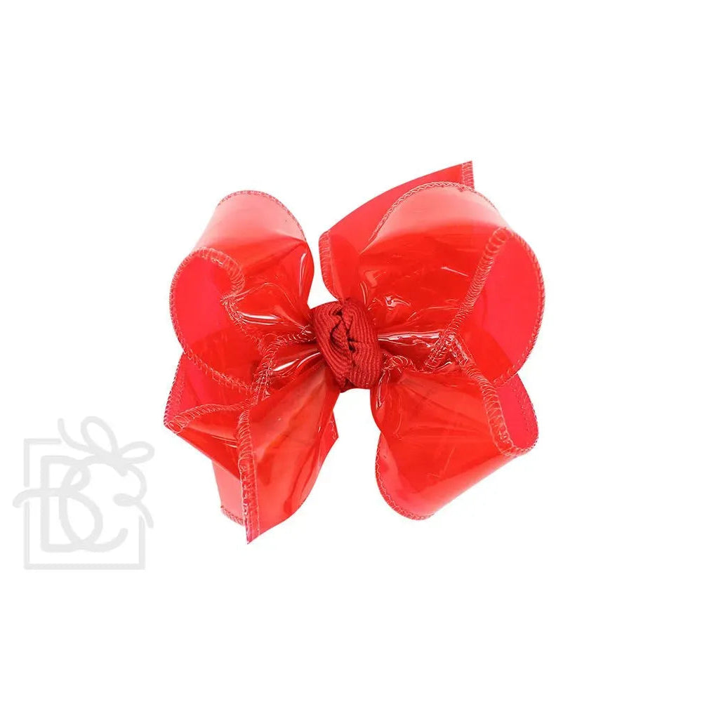 Waterproof Hair Bows on Clip 4.5"