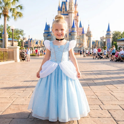 Fairytale Princess Blue Gown