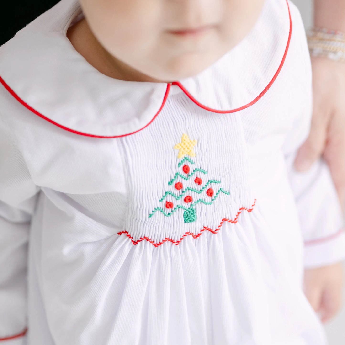 Boys Smocked Tree Bubble