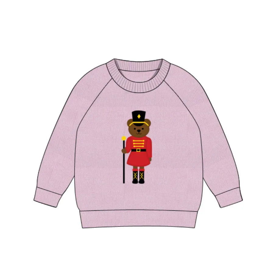 Pink Nutcracker Sweater