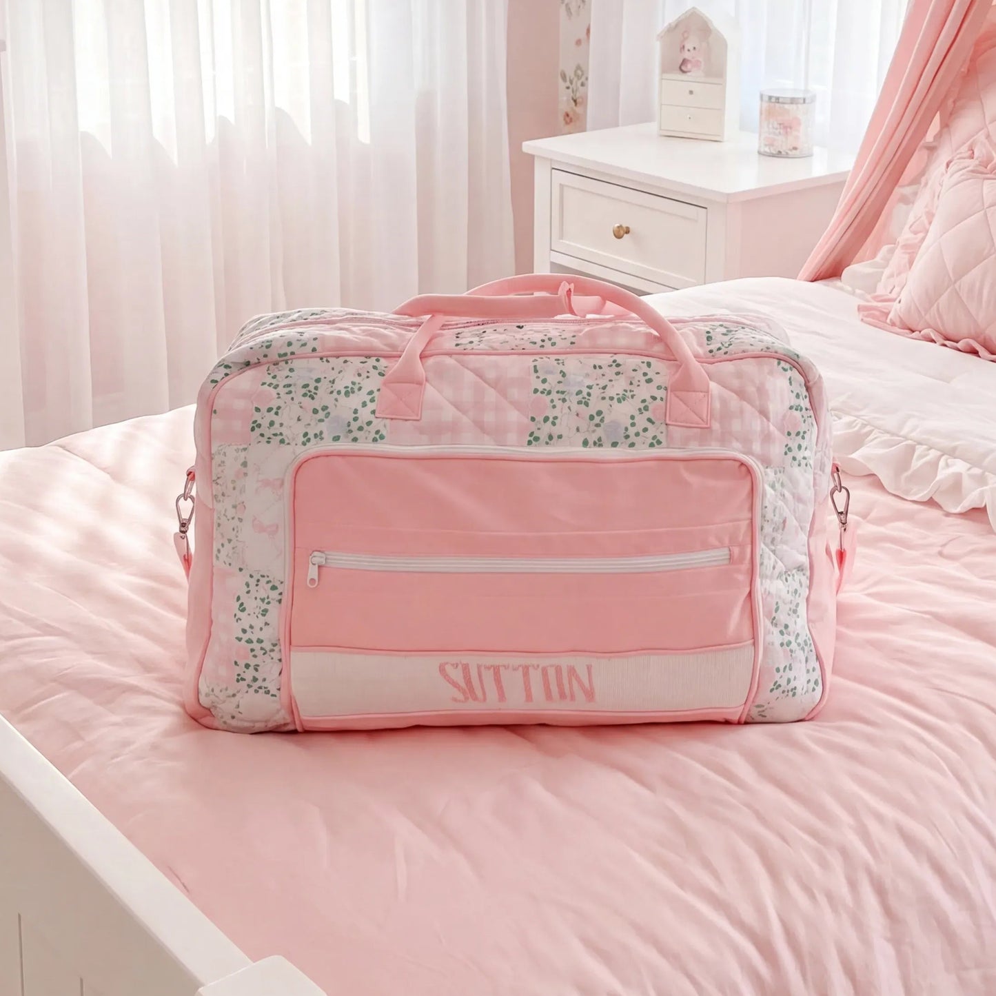 Palmer Patchwork Name Smocked Luggage Collection