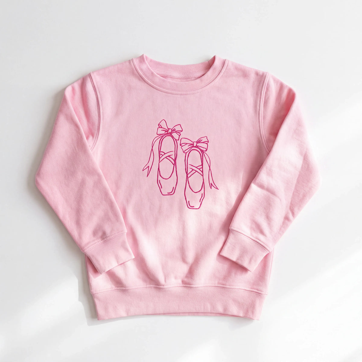 Light Pink Ballet Slippers Sweatshirt