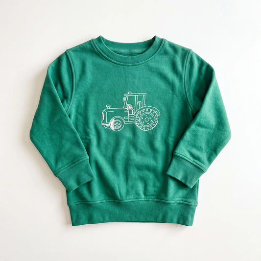 Green Tractor Sweatshirt