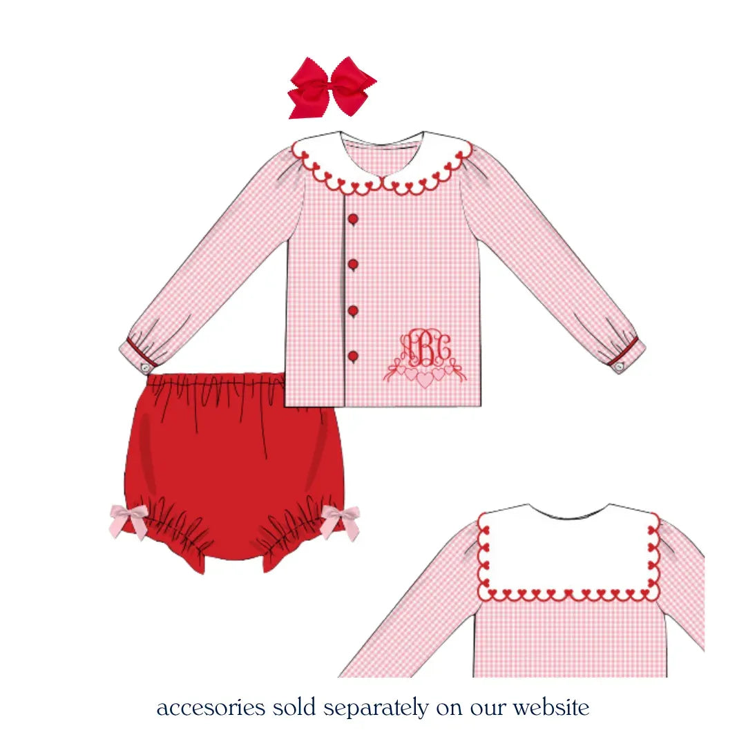Cupid's Cutie Diaper Set
