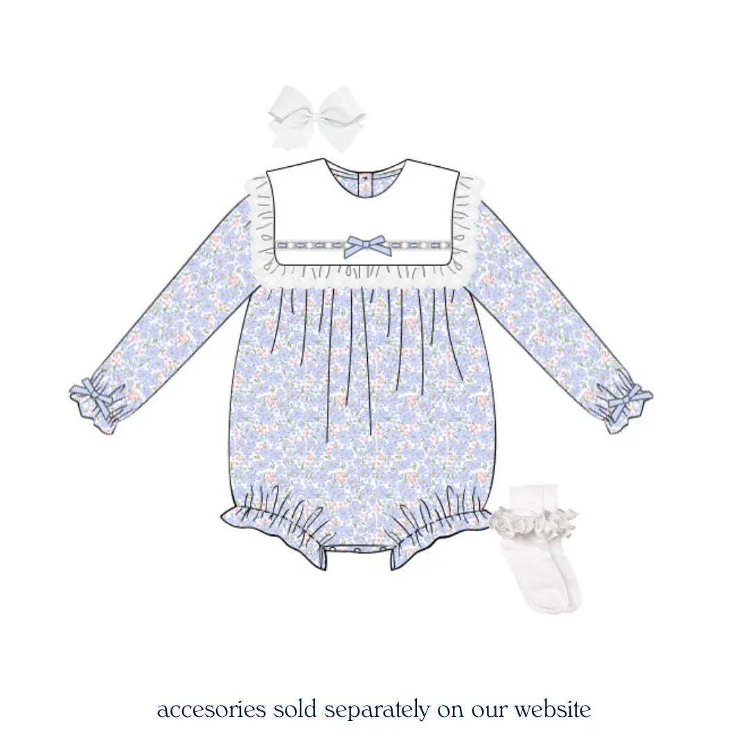Petals & Lace Bib Collar Bubble