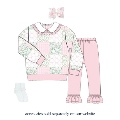 Palmer Patchwork Legging Set