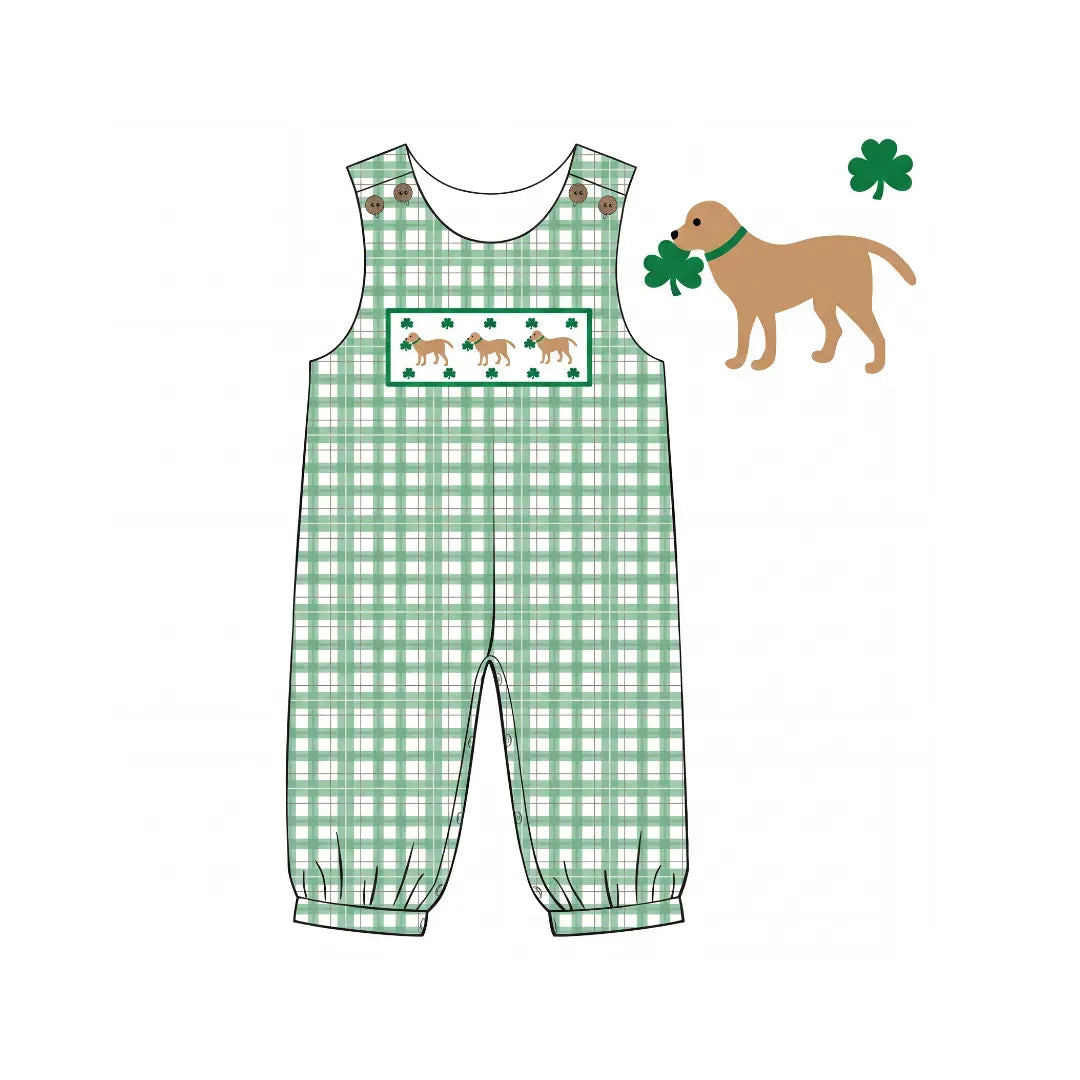Shamrock Puppies Smocked Longall