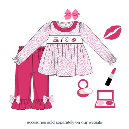 All Dolled Up Smocked Pant Set