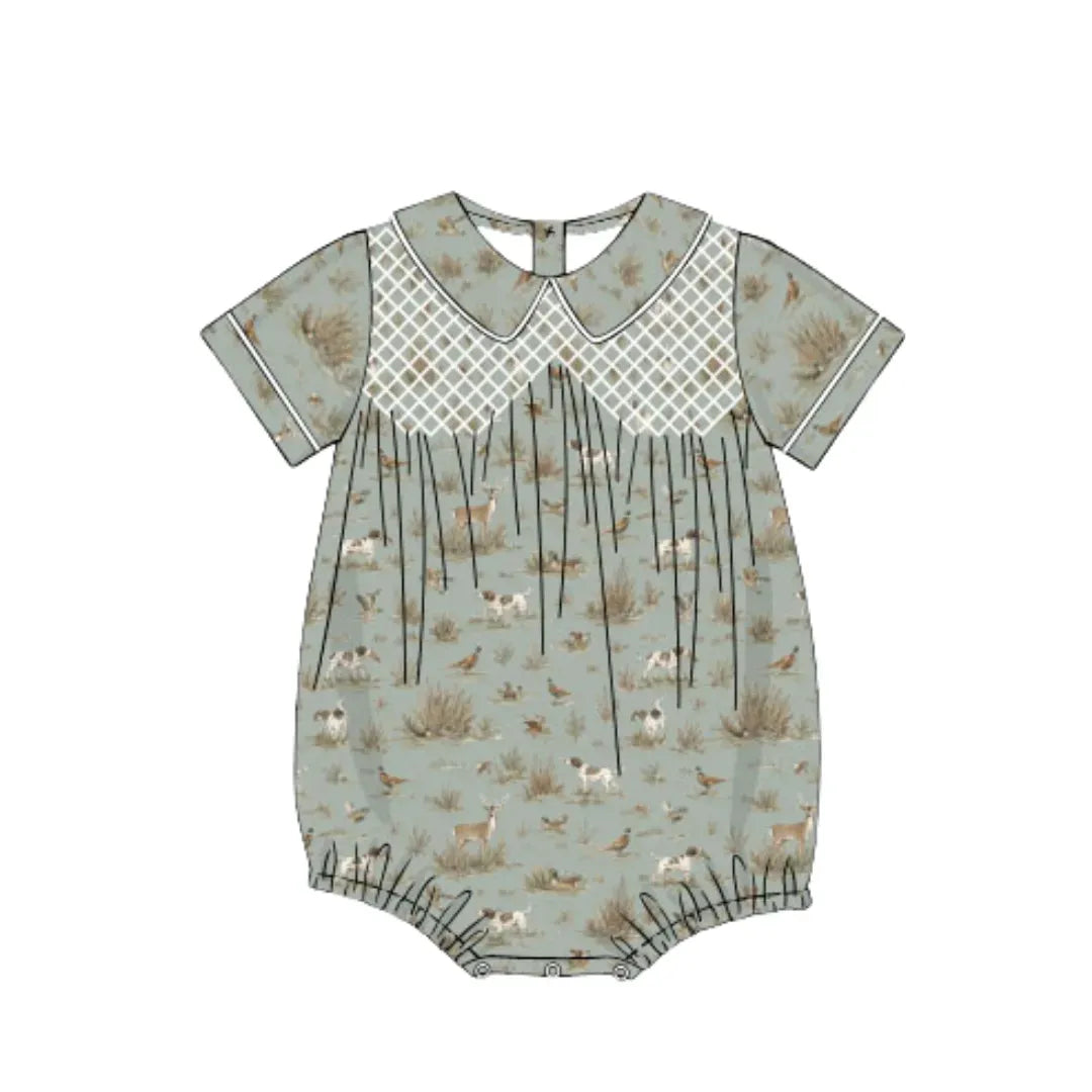 Field & Fowl Smocked Bubble