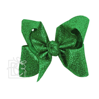 Glitter Metallic Bow (multiple color & style options)
