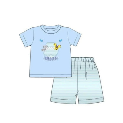 Boys Noah's Ark Short Set
