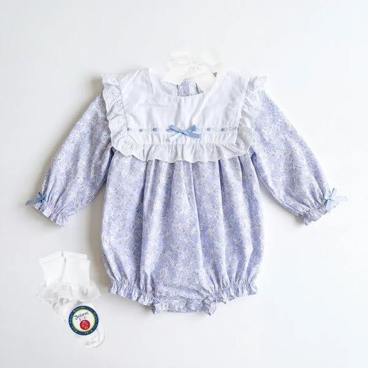 Petals & Lace Bib Collar Bubble