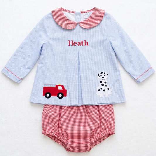 Little Firefighter Diaper Set