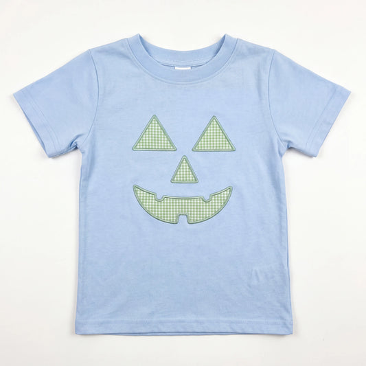 Blue & Green Jack-O-Lantern Shirt