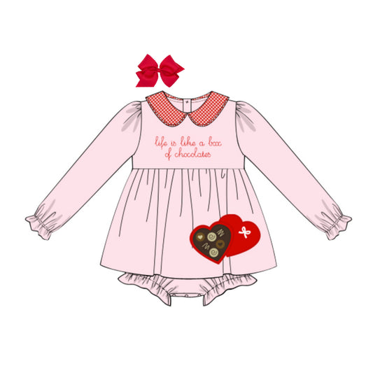 LIFE IS LIKE A BOX OF CHOCOLATES SKIRTED BUBBLE