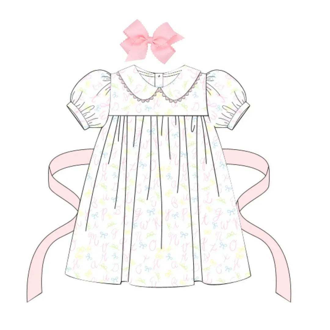 PASTEL ALPHABET DRESS