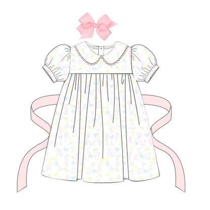 PASTEL ALPHABET DRESS