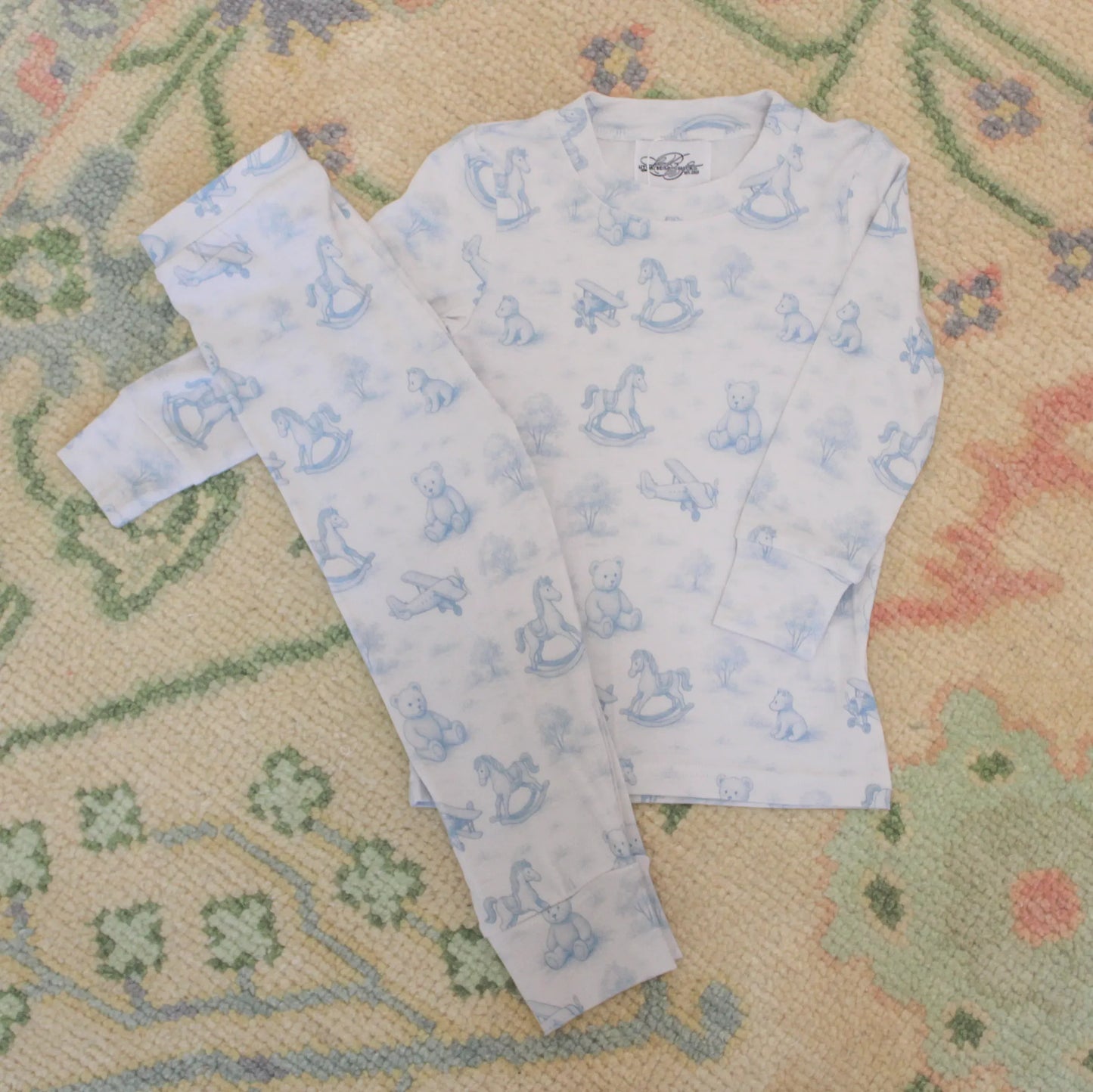 Hudson Toile 2 Piece Bamboo Loungewear