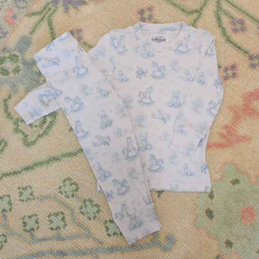 HUDSON TOILE 2PC BAMBOO LOUNGEWEAR