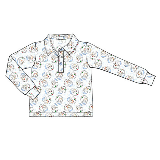 BLUE SANTA POLO