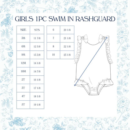 Palmer Patchwork Bows 1PC Swim