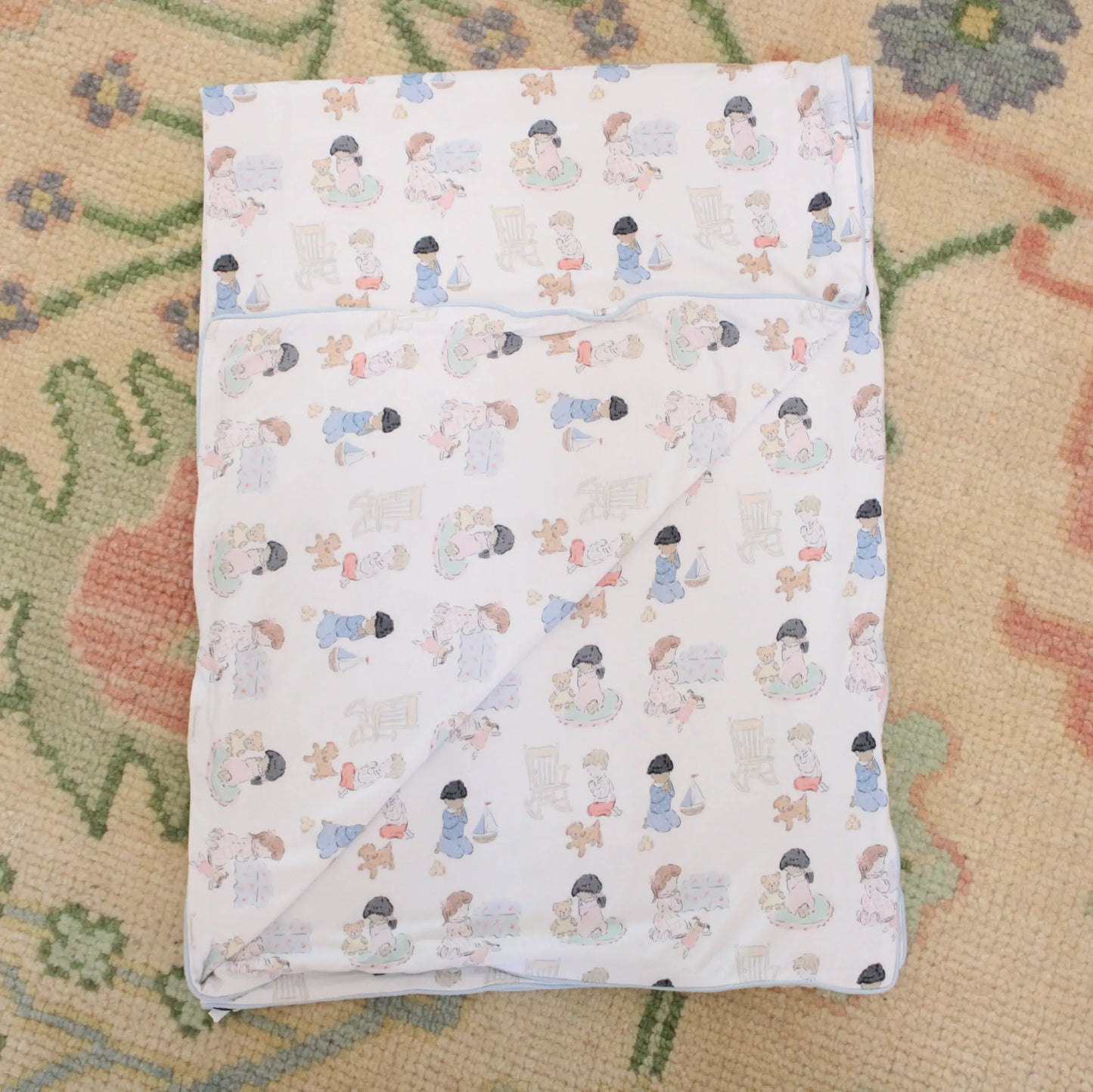 Boys All Are Precious In His Sight Bamboo Blanket