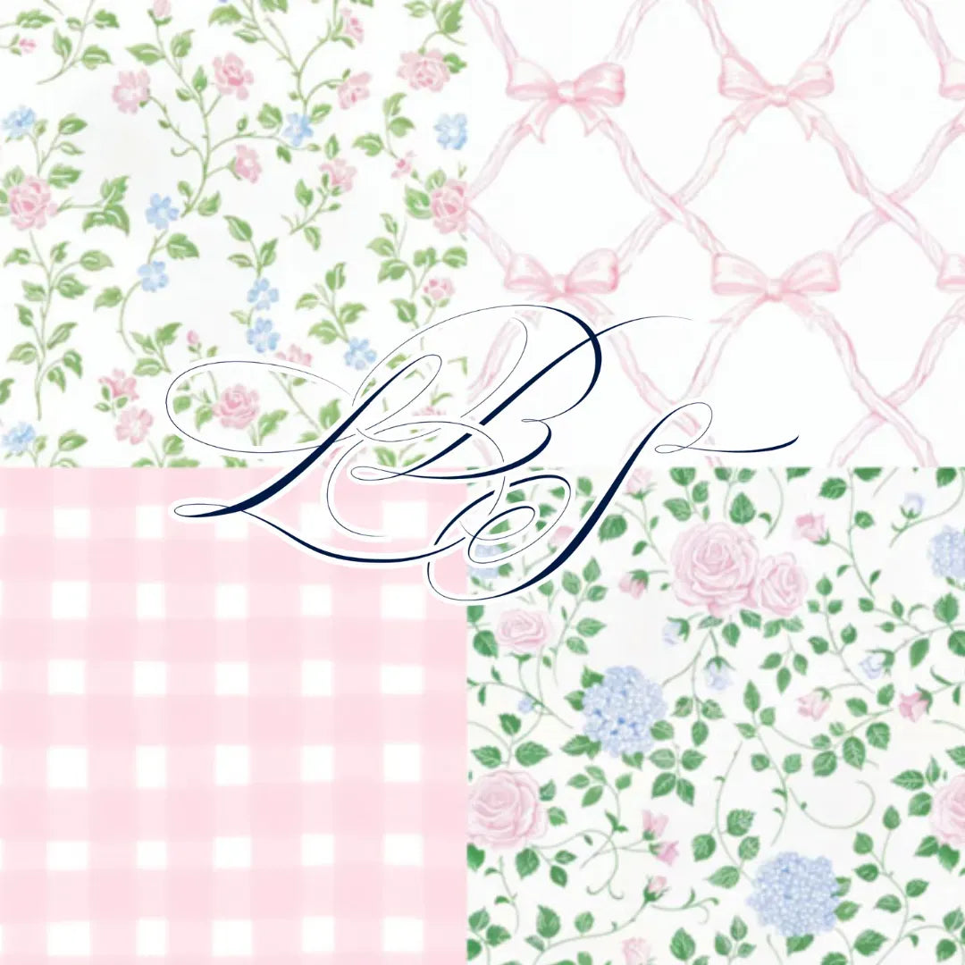 PALMER PATCHWORK NAME SMOCKED BISHOP BUBBLE