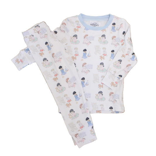 BOYS ALL ARE PRECIOUS IN HIS SIGHT 2PC BAMBOO LOUNGEWEAR