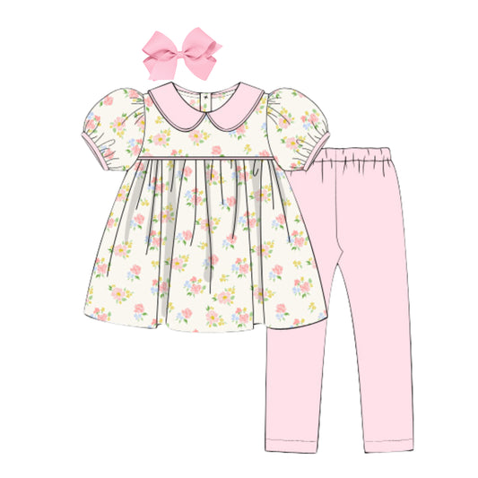 ANDI FLORAL KNIT LEGGING SET