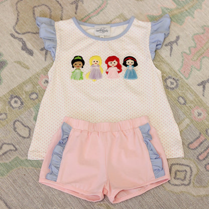PRINCESSES SHORT SET