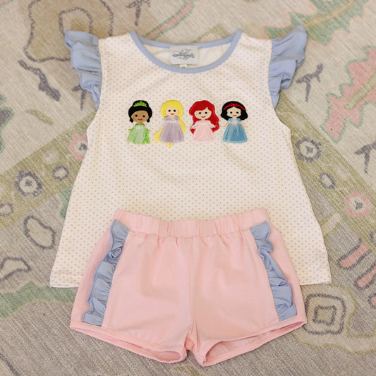 PRINCESSES SHORT SET