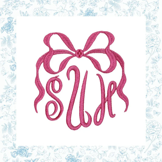 BOW MONOGRAM