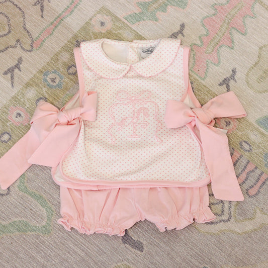 GIRLS CAROUSEL APRON SET
