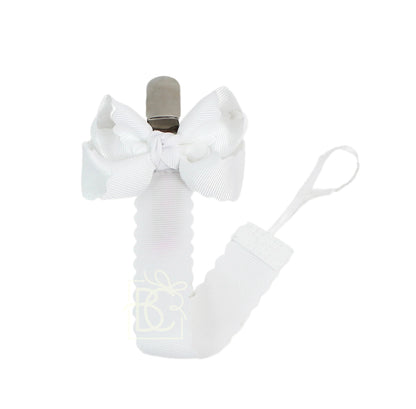 BEYOND CREATIONS BOW PACIFIER CLIP