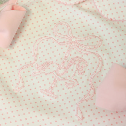 GIRLS CAROUSEL APRON SET